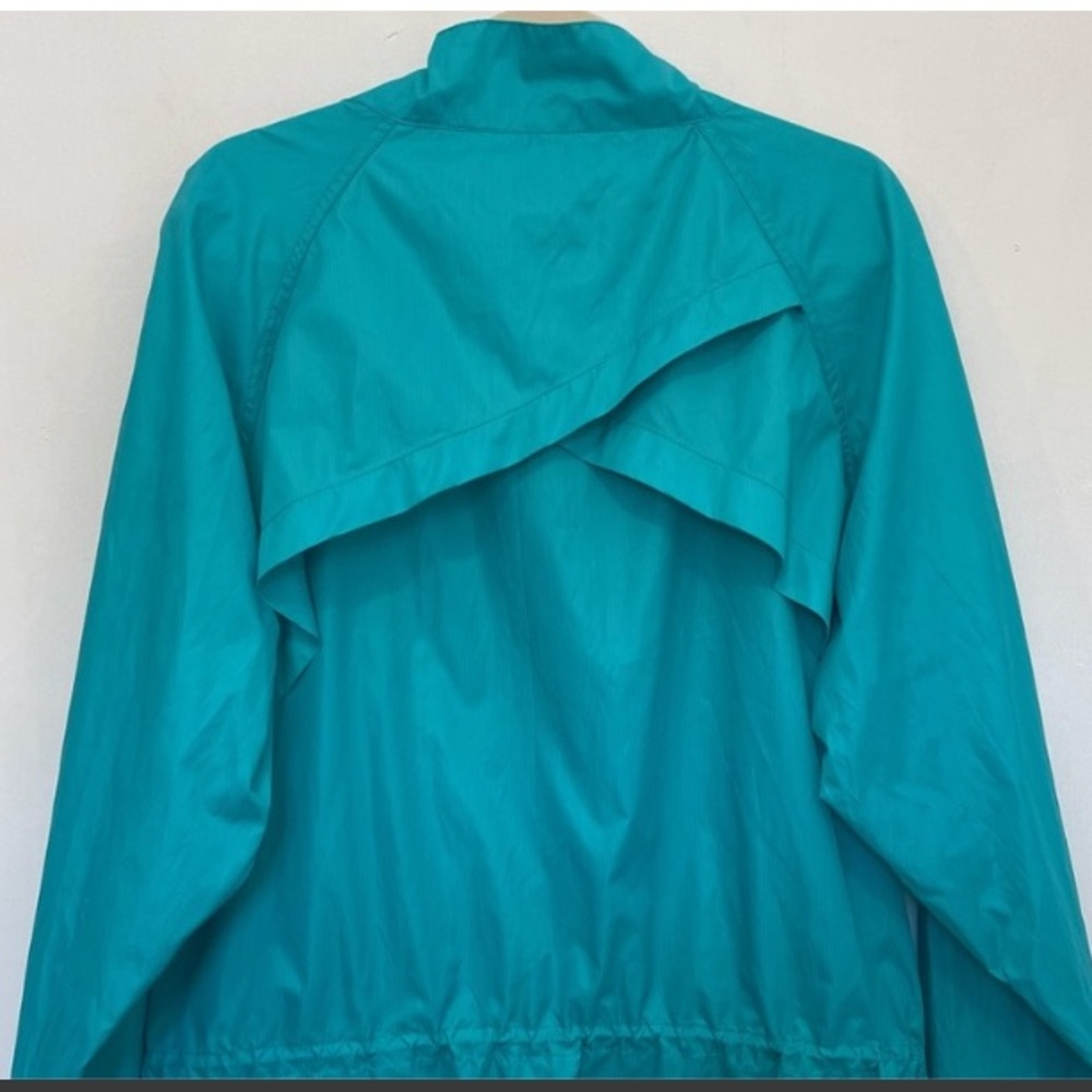 EXERTEK Windbreaker Rain Zip Front Jacket Green 3X - Picture 2 of 6